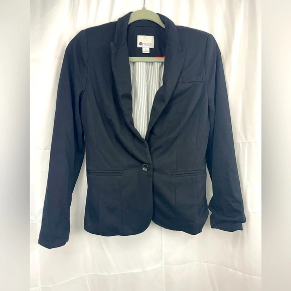 STYLUS Jackets & Blazers - Stylus Black Single button tailored black blazer size M